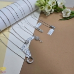 Dây chuyền vàng trắng (mã DCVT 525)